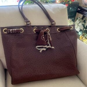 Joan Rivers tote PLUS Coach scarf. Like new!